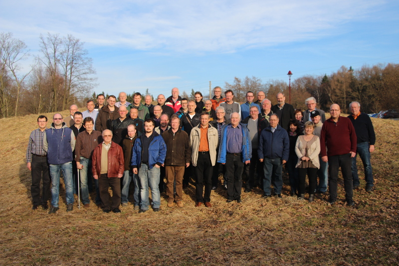 Gruppenfoto anl&auml;&szlig;lich der Jahreshauptversammlung 2017