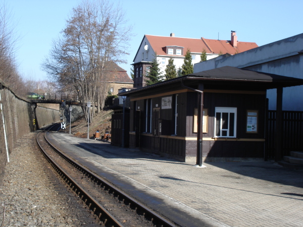 The building of the station