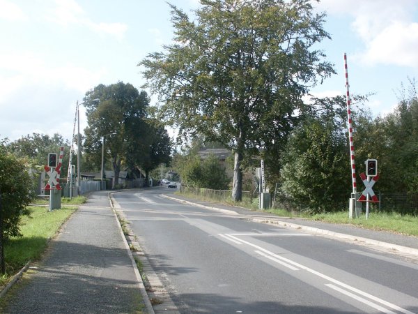 evel crossing 'Br&uuml;ckenstra&szlig;e'
