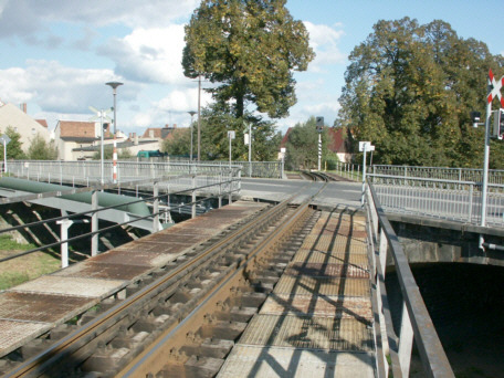 Die Mandaubr&uuml;cke aus Sicht der Bahn