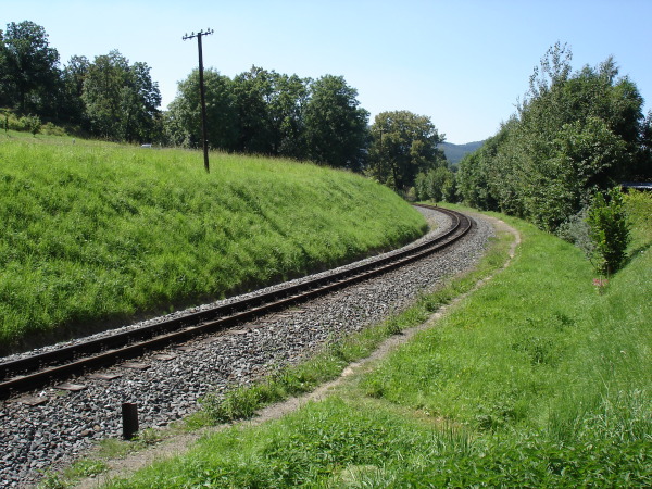 Streckenfoto Richtung Olbersdorf Oberdorf