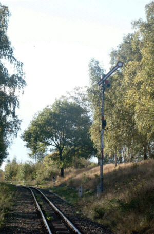 Home signal to Bertsdorf from the direction of Olbersdorf