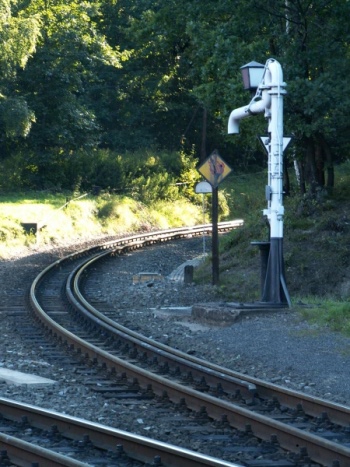 The track in direction to Jonsdorf