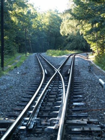 The last switch in direction to Oybin