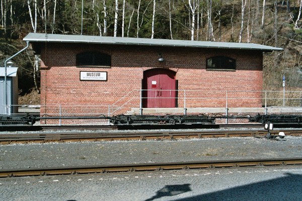 The former goods shed, today there is housed our museum