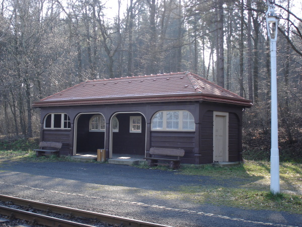 The old switch tower you see is today the the shed