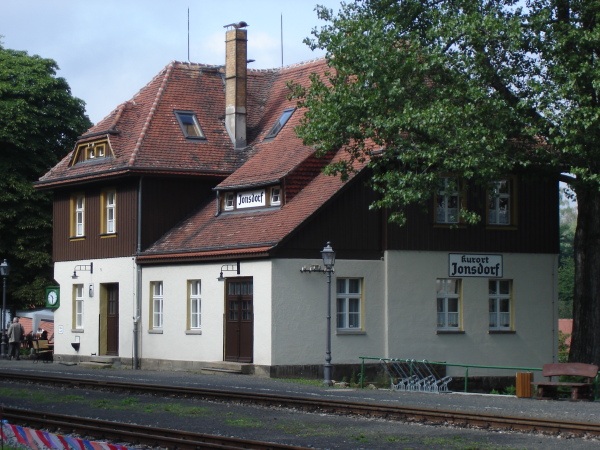 The station building, build in 1913