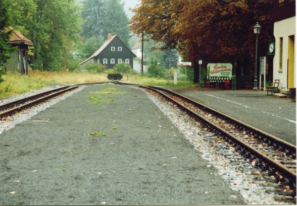 The end of the section to Jonsdorf