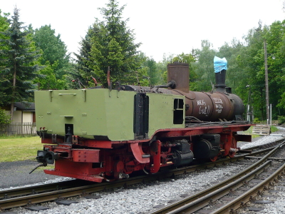 Die 99 555 auf dem Weg zur MaLoWa (26.05.2008)